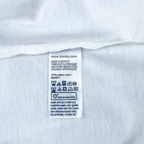 Tommy Hilfiger 78J3225 110 Tee T shirt NWT - Picture 9 of 9